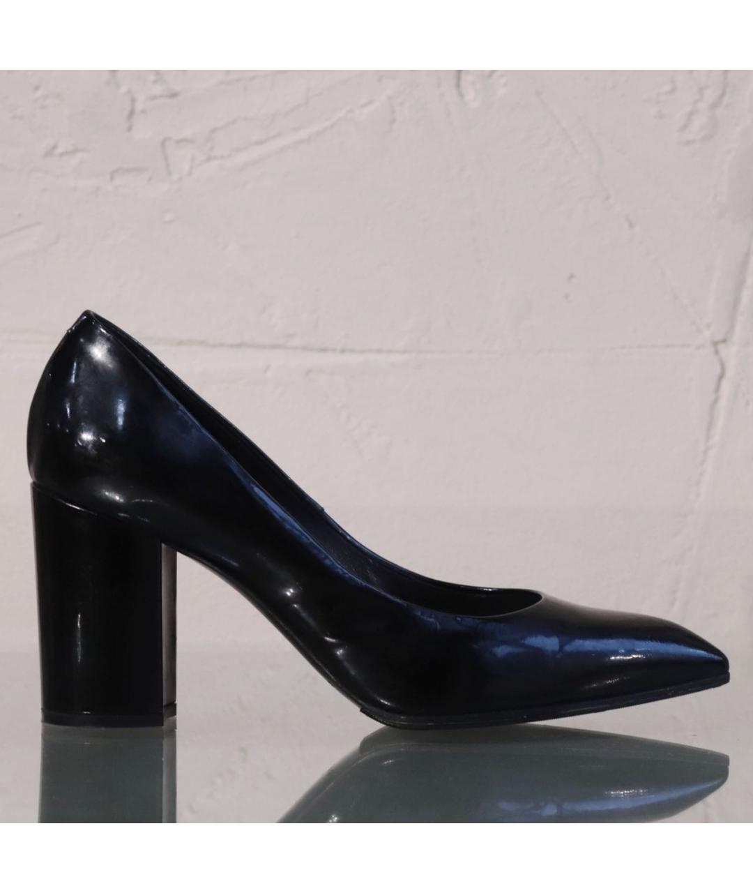 CASADEI Черные туфли из лакированной кожи, фото 9