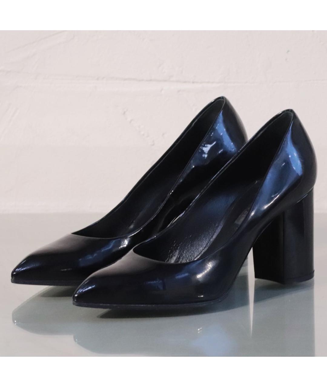 CASADEI Черные туфли из лакированной кожи, фото 4
