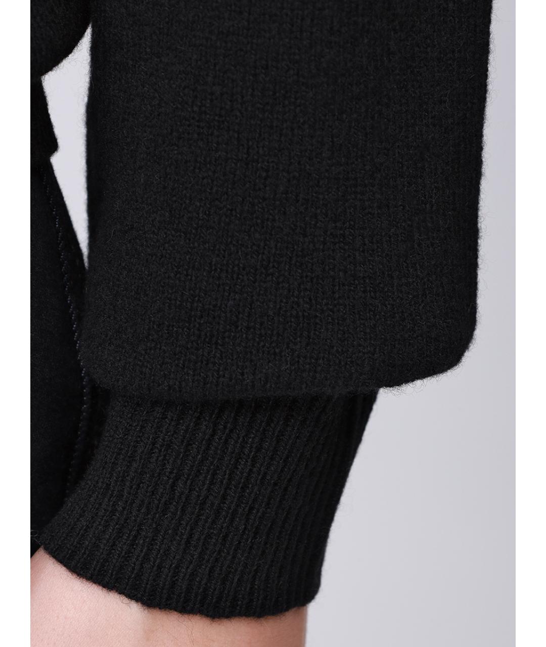 MC2 SAINT BARTH Черный шерстяной джемпер / свитер, фото 5