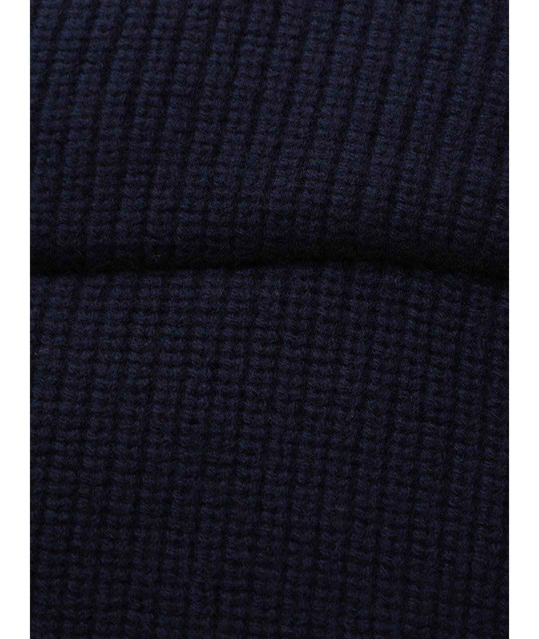 MC2 SAINT BARTH Синий шерстяной жилет, фото 6