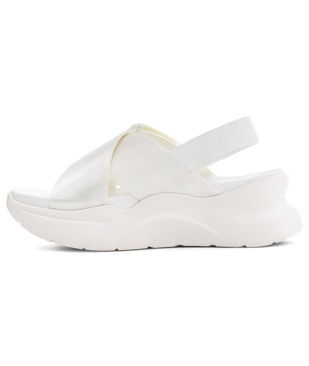 UGG AUSTRALIA Белые текстильные сандалии, фото 2