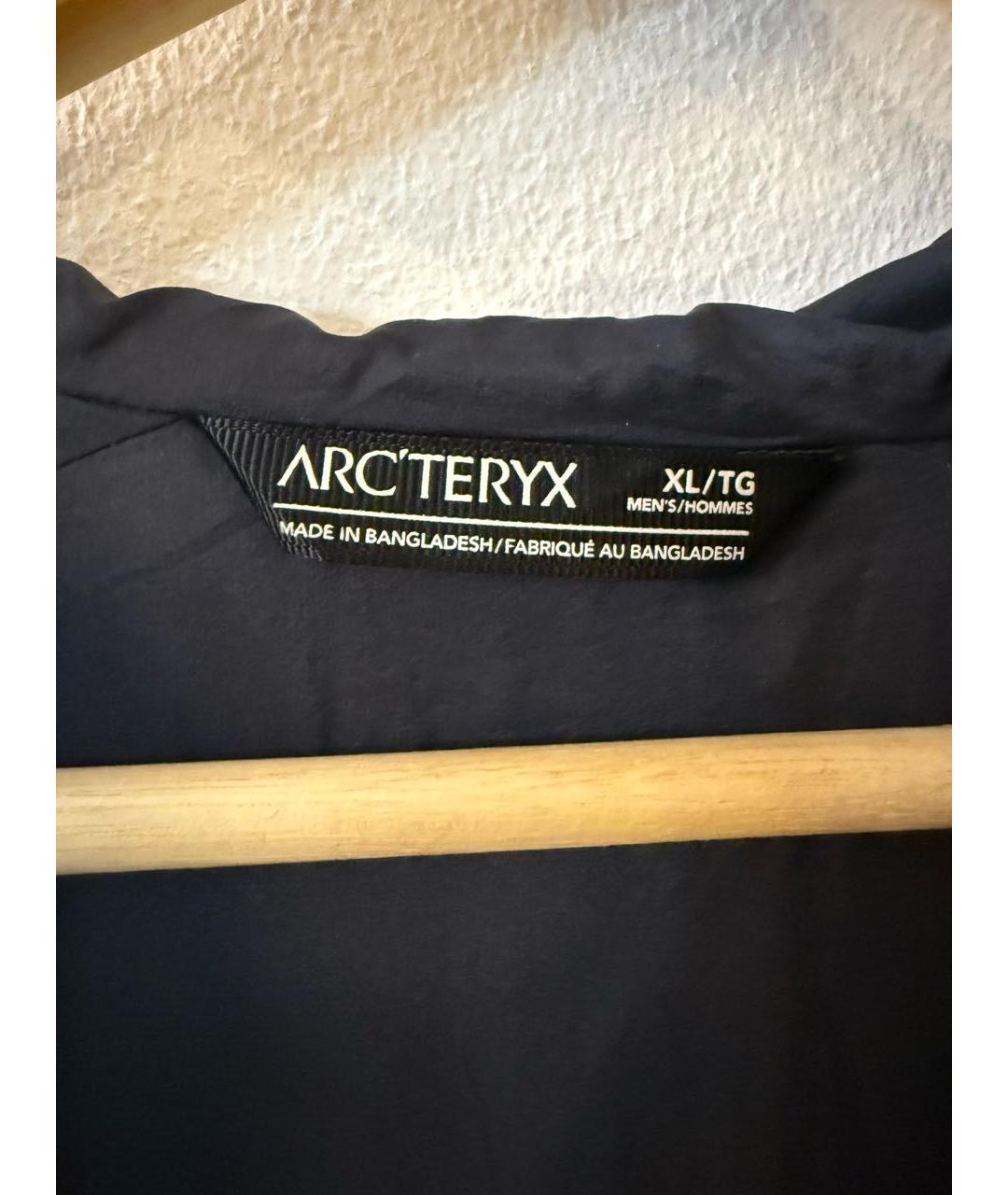 ARCTERYX Темно-синяя полиамидовая куртка, фото 3