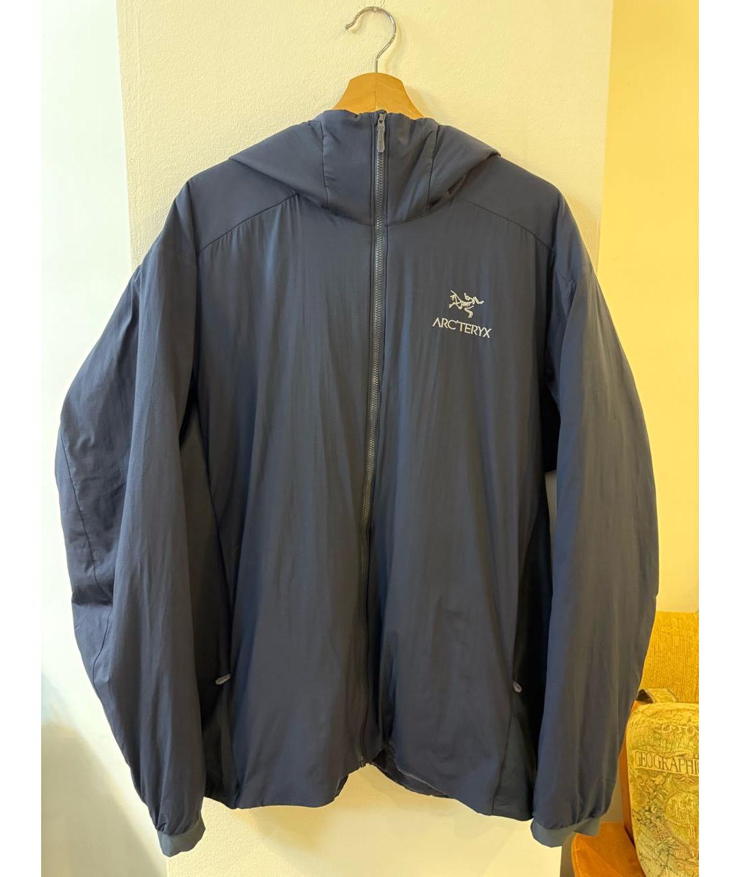 ARCTERYX Темно-синяя полиамидовая куртка, фото 8