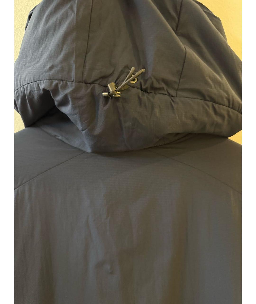 ARCTERYX Темно-синяя полиамидовая куртка, фото 7