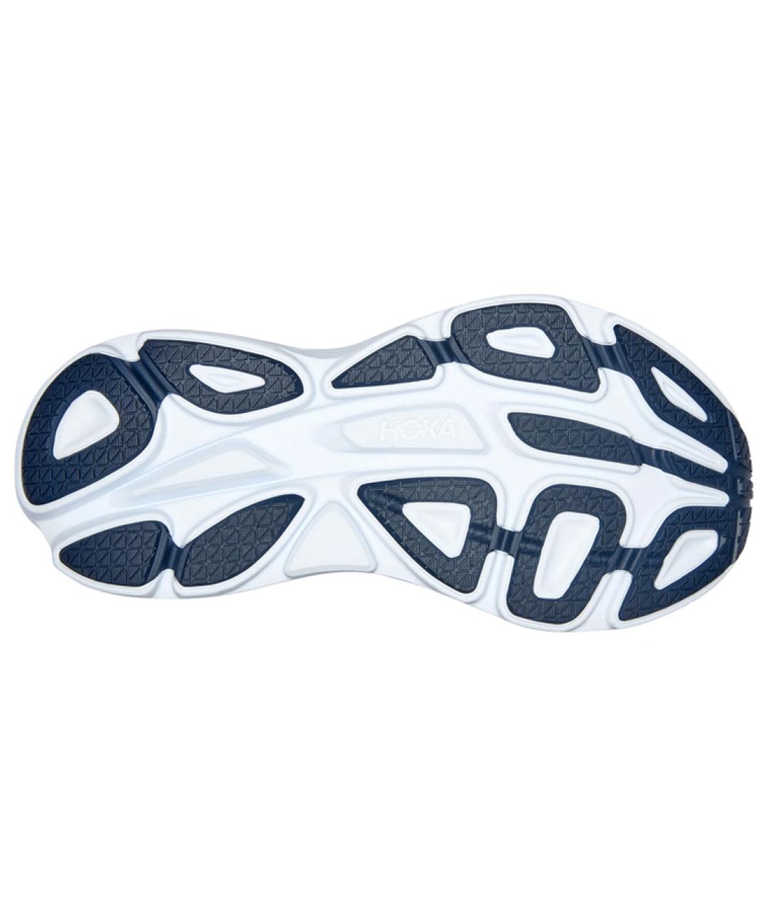 HOKA Синие текстильные кроссовки, фото 4