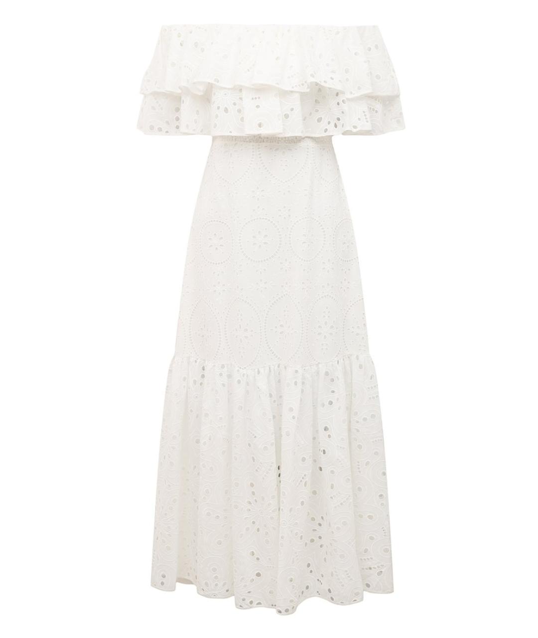 CHARO RUIZ Белое повседневное платье, фото 1