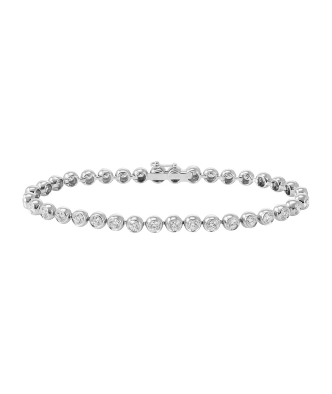 MERCURY Серебрянный браслет из белого золота, фото 1