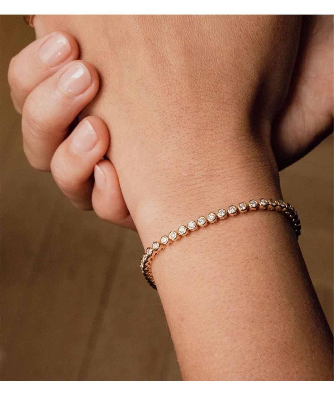 MERCURY Серебрянный браслет из белого золота, фото 3