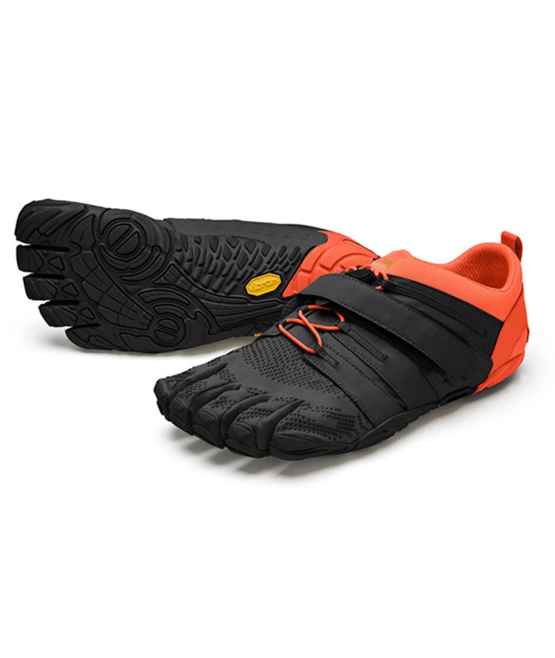 VIBRAM Черные низкие кроссовки / кеды, фото 4