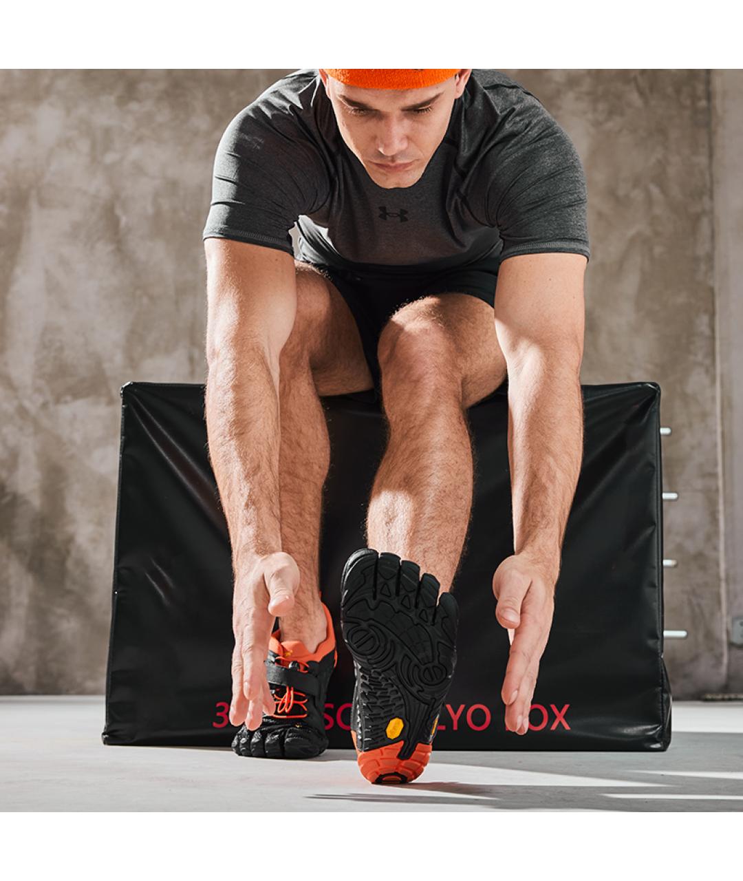 VIBRAM Черные низкие кроссовки / кеды, фото 7