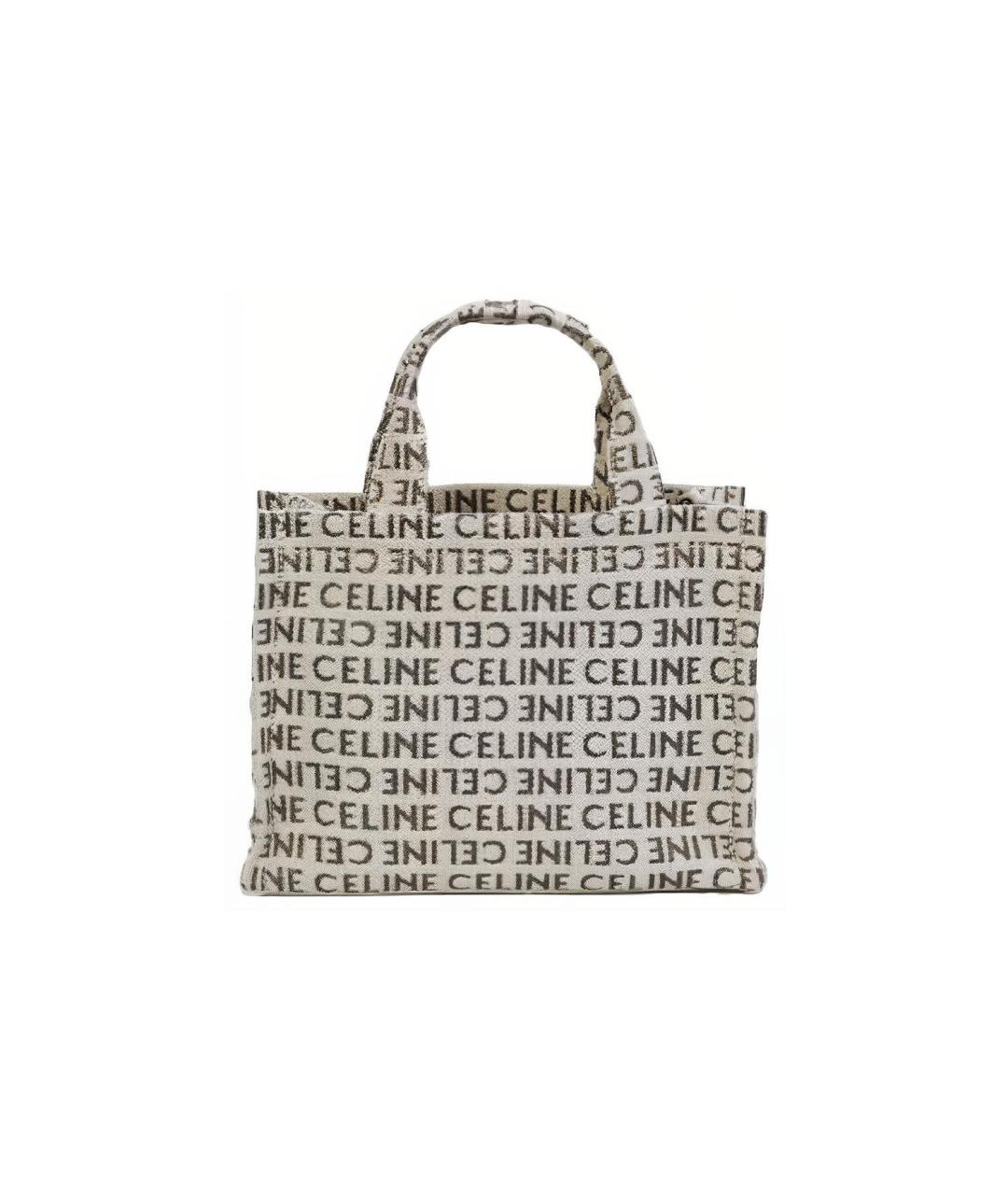 CELINE Коричневая сумка тоут, фото 5