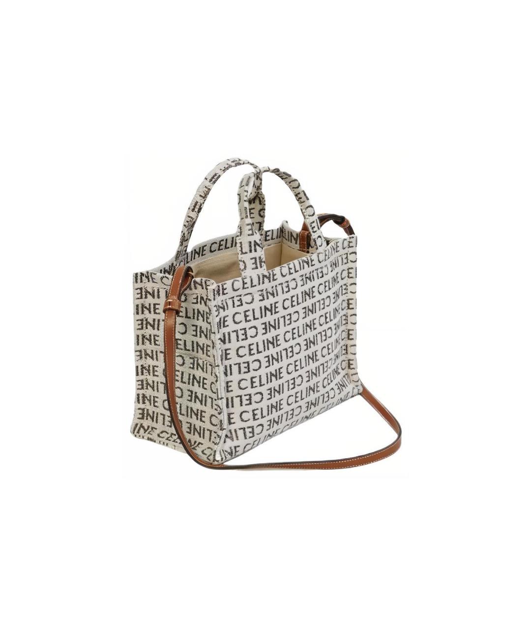 CELINE Коричневая сумка тоут, фото 4