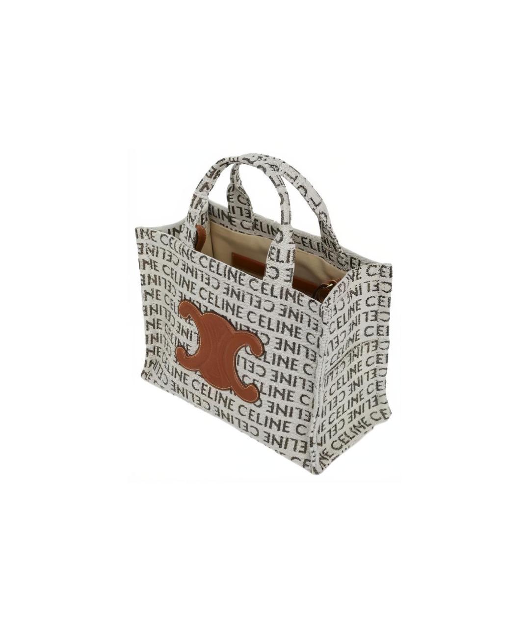 CELINE Коричневая сумка тоут, фото 3