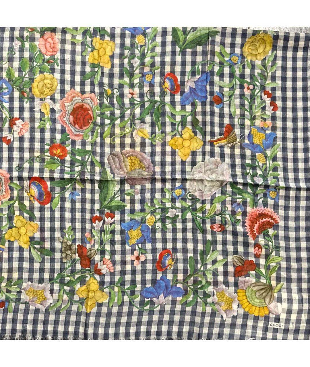 GUCCI Мульти шелковый платок, фото 2