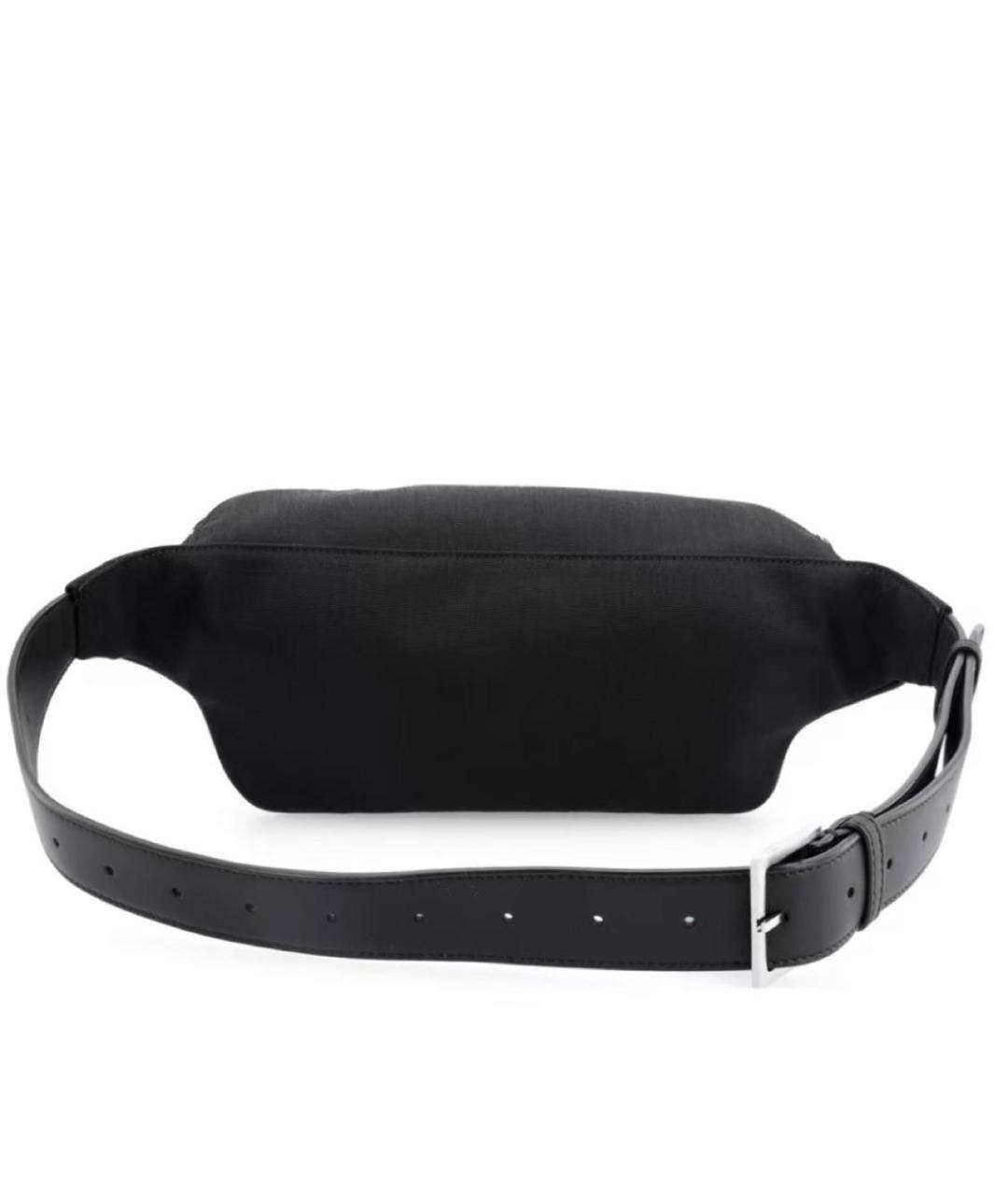 SAINT LAURENT Черная поясная сумка, фото 3
