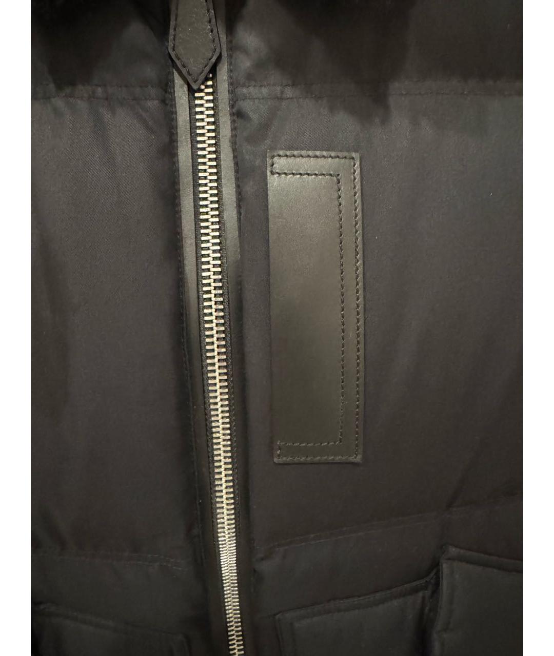 BURBERRY Черный шерстяной жилет, фото 4