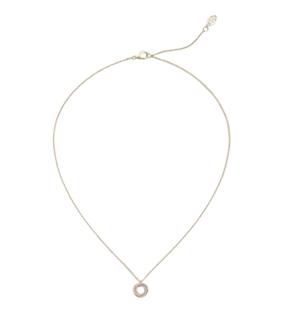 CARTIER Золотое колье из желтого золота, фото 1