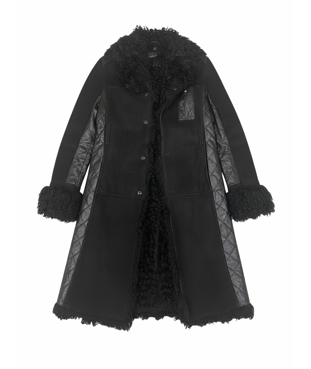 DOLCE&GABBANA Черная замшевая дубленка, фото 1