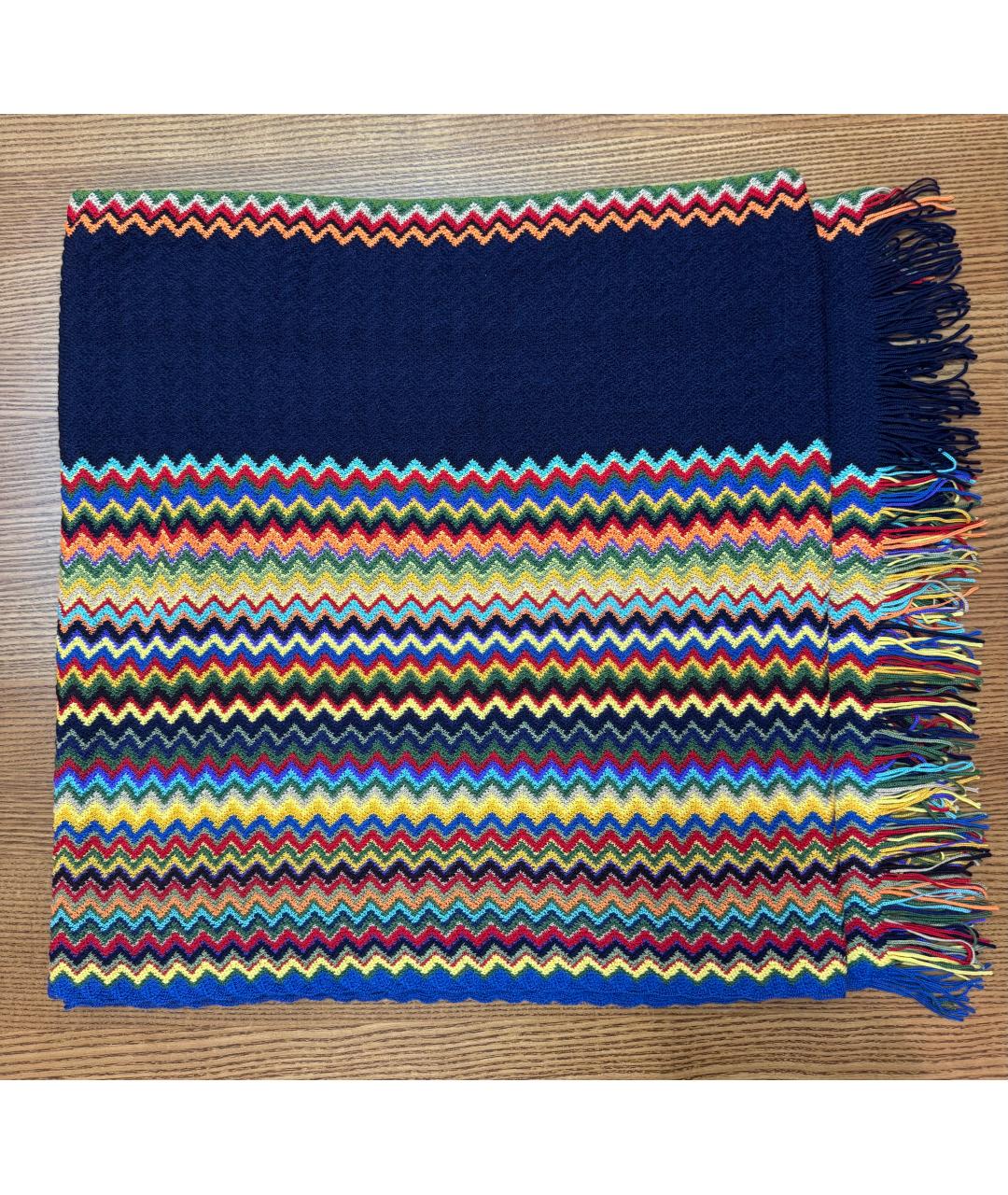 MISSONI Мульти шерстяной шарф, фото 4