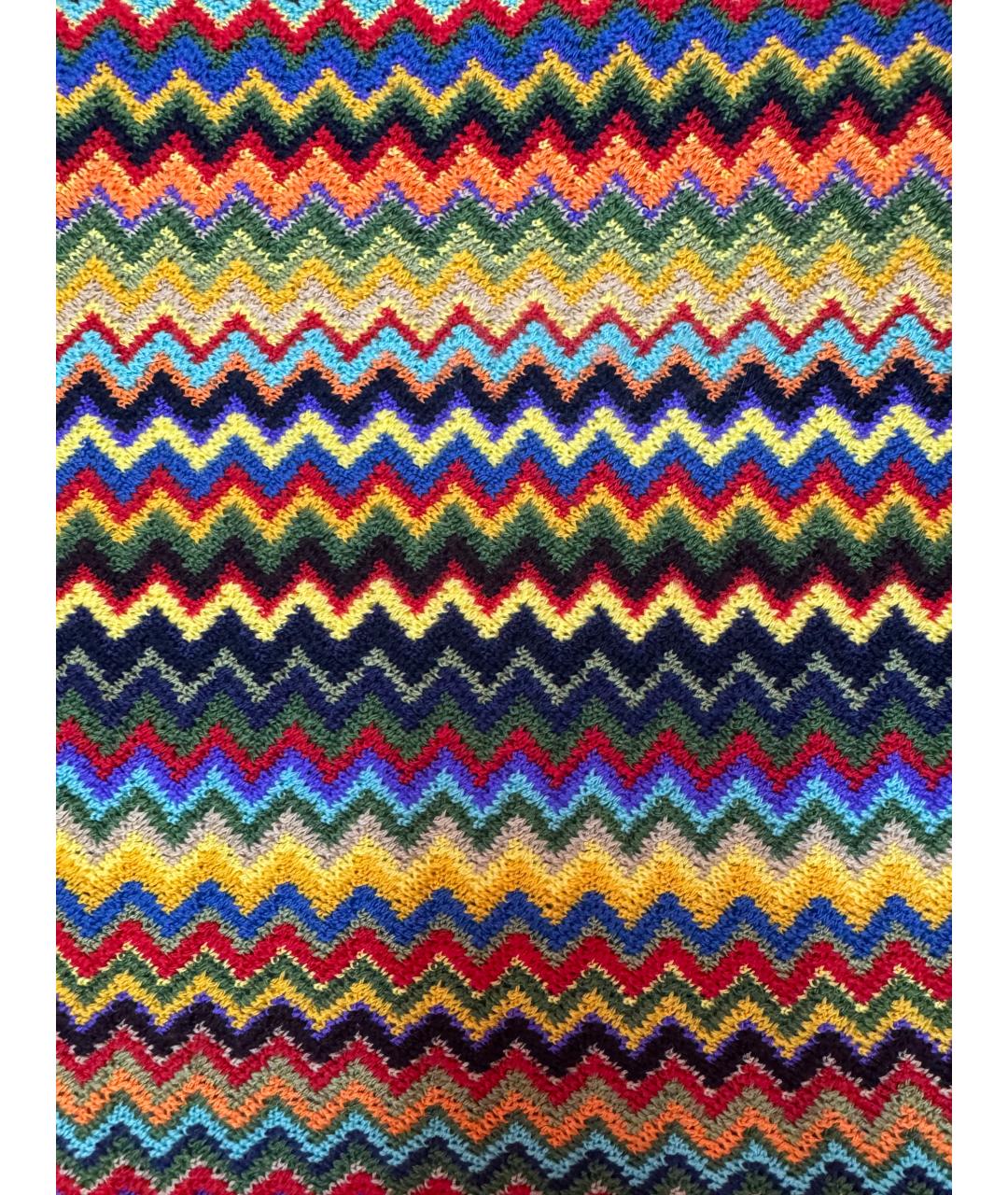 MISSONI Мульти шерстяной шарф, фото 3