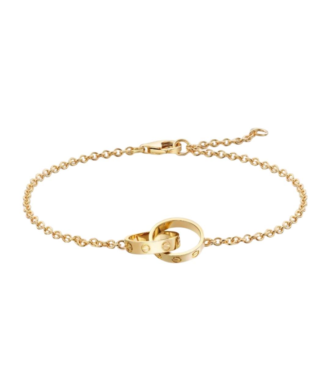 CARTIER Золотой браслет из желтого золота, фото 1