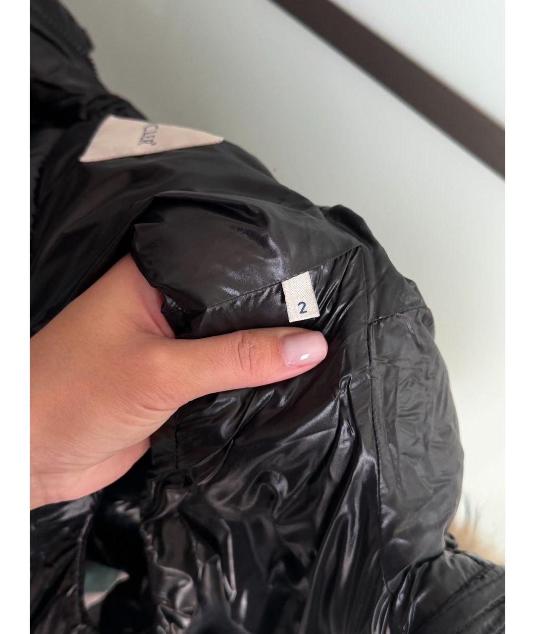 MONCLER Черный жилет, фото 5