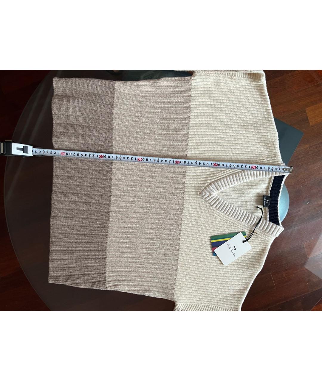 PAUL SMITH Мульти шерстяной джемпер / свитер, фото 6