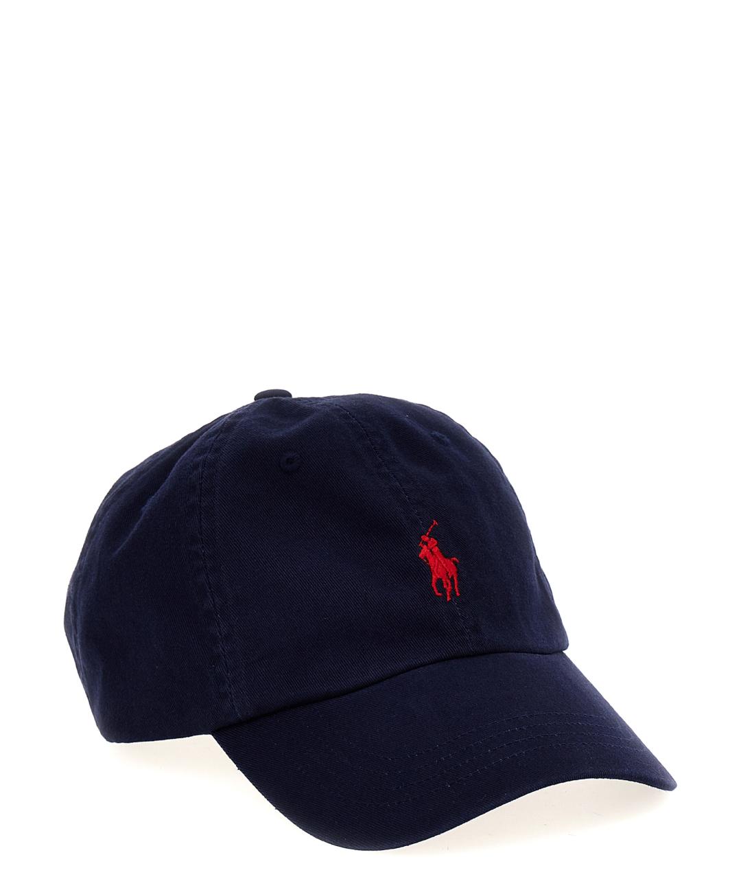 POLO RALPH LAUREN Синяя хлопковая кепка/бейсболка, фото 2