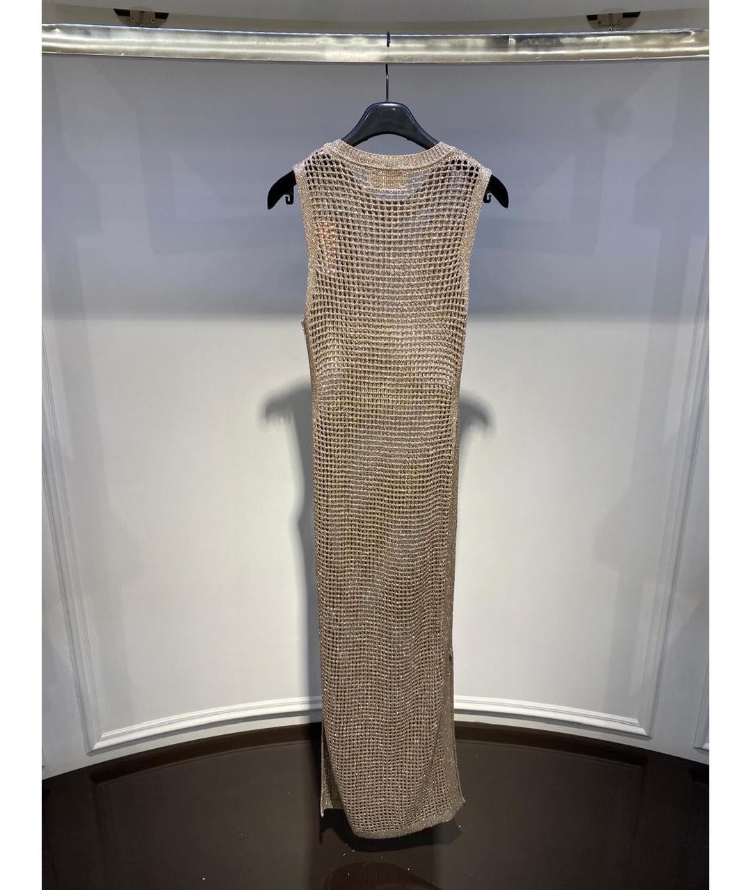 St. Barth Бежевое хлопковое платье, фото 3