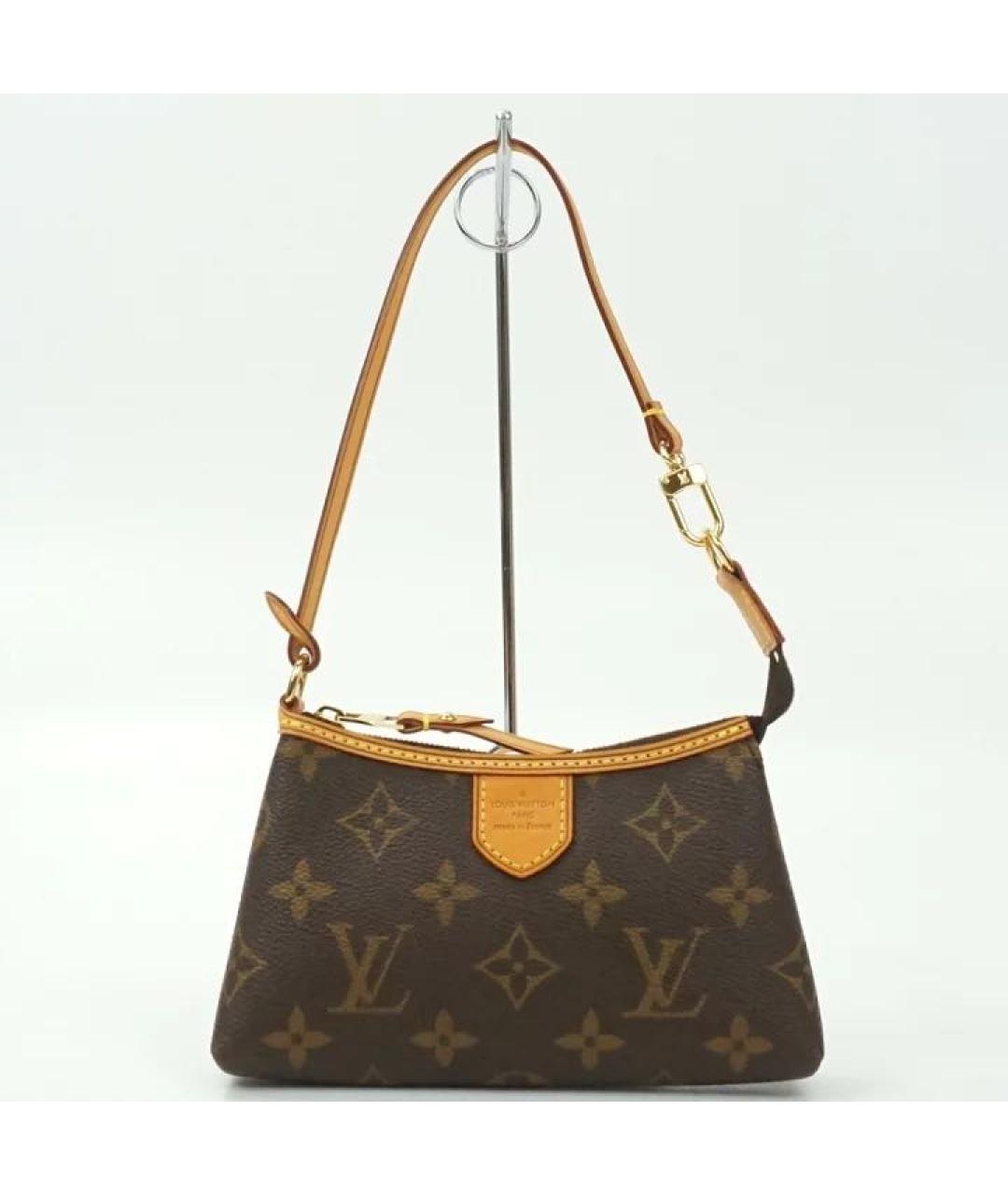 LOUIS VUITTON Коричневая сумка с короткими ручками, фото 5