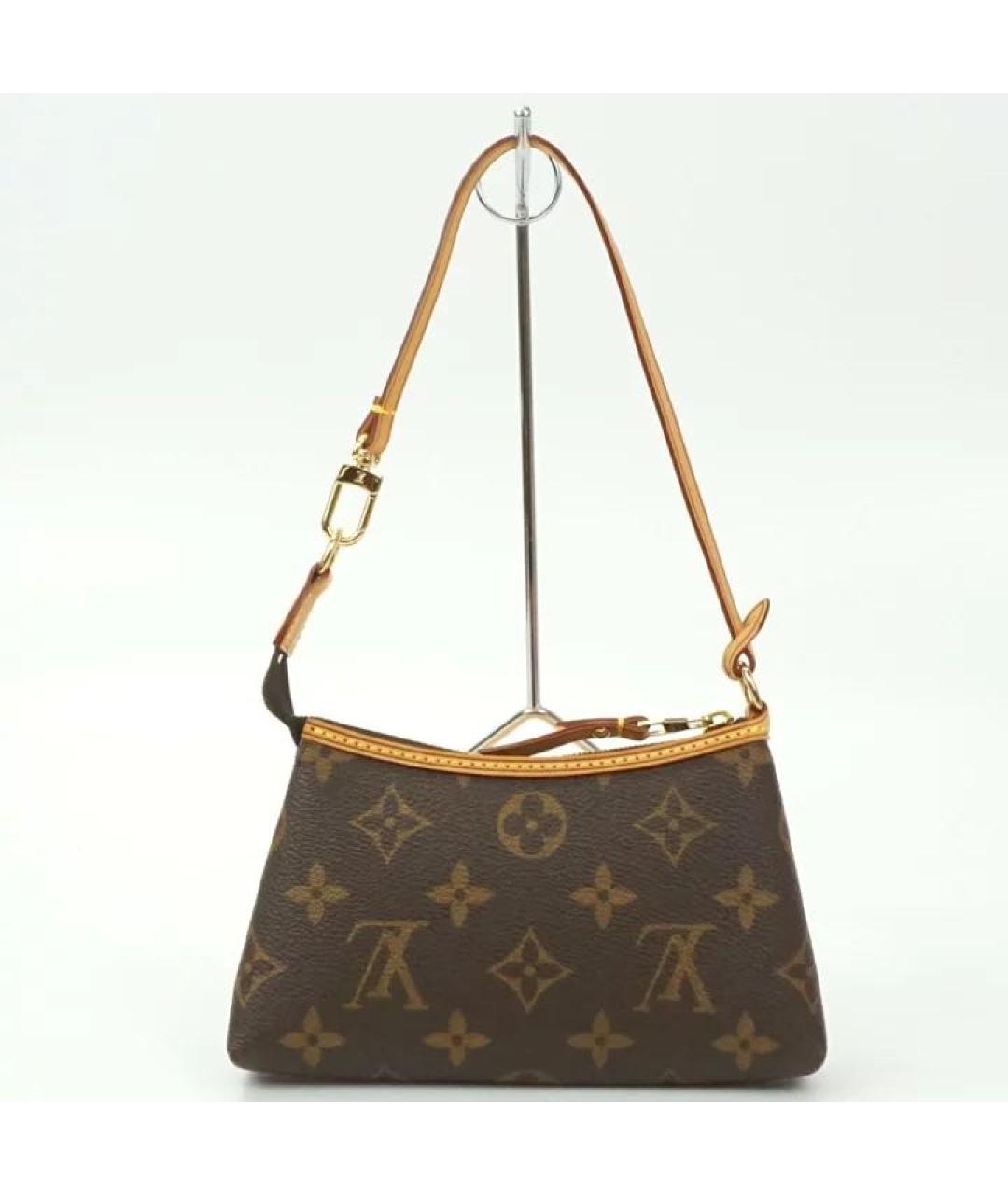 LOUIS VUITTON Коричневая сумка с короткими ручками, фото 2