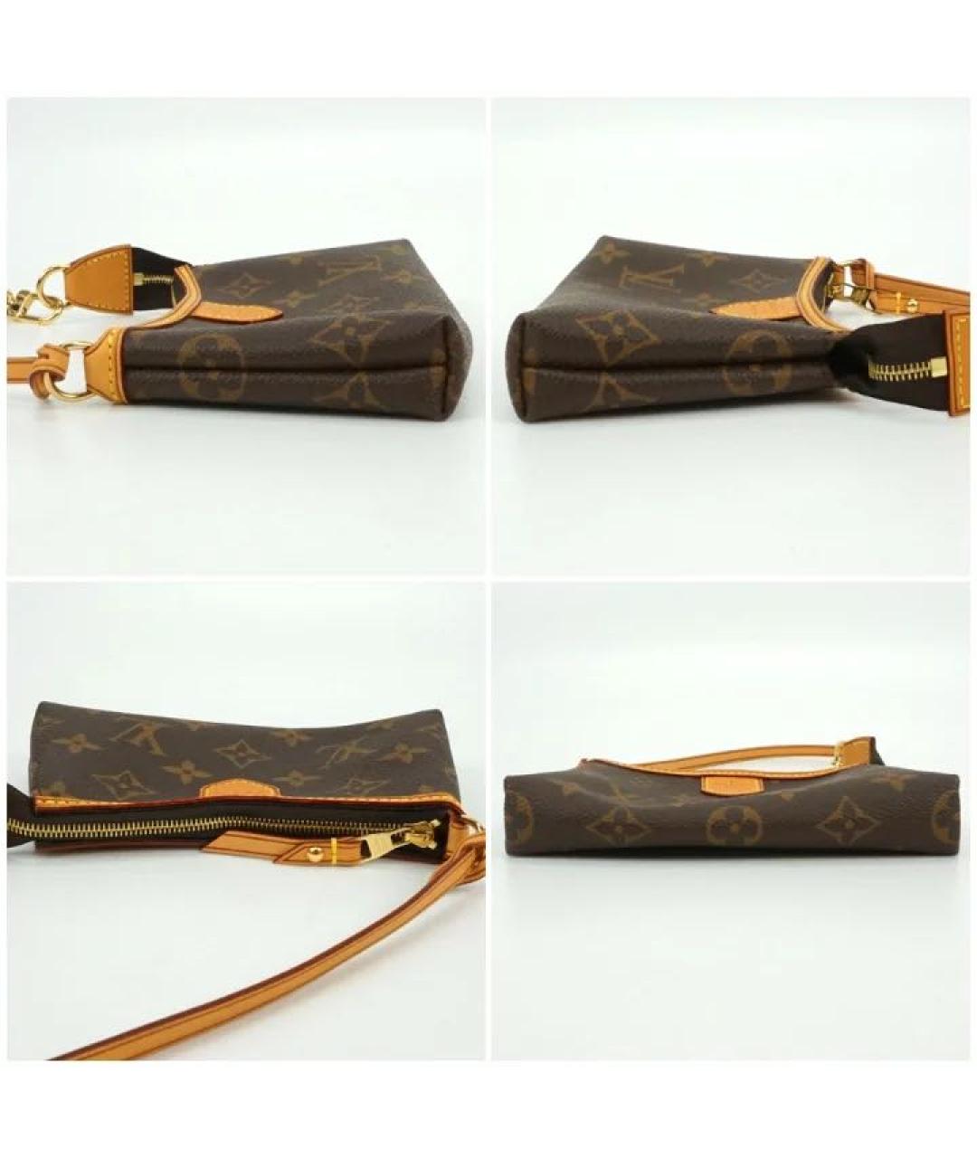 LOUIS VUITTON Коричневая сумка с короткими ручками, фото 3