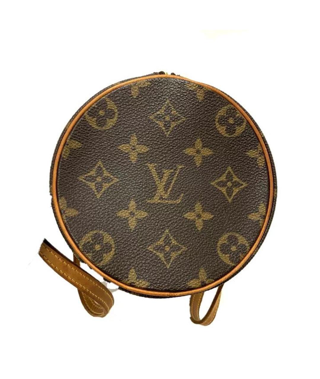 LOUIS VUITTON Коричневая сумка с короткими ручками, фото 6