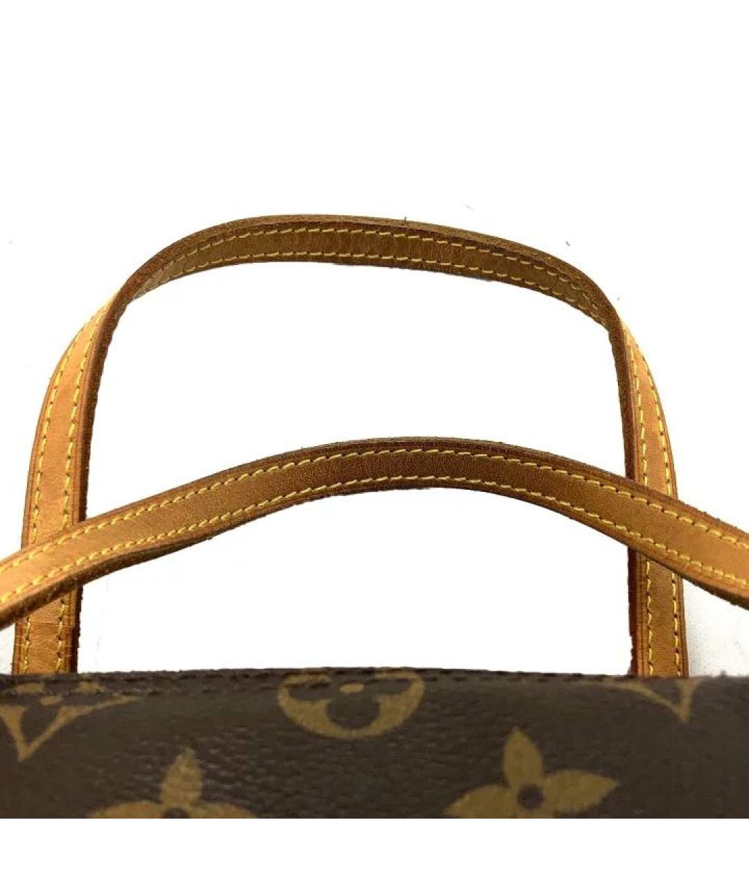 LOUIS VUITTON Коричневая сумка с короткими ручками, фото 7