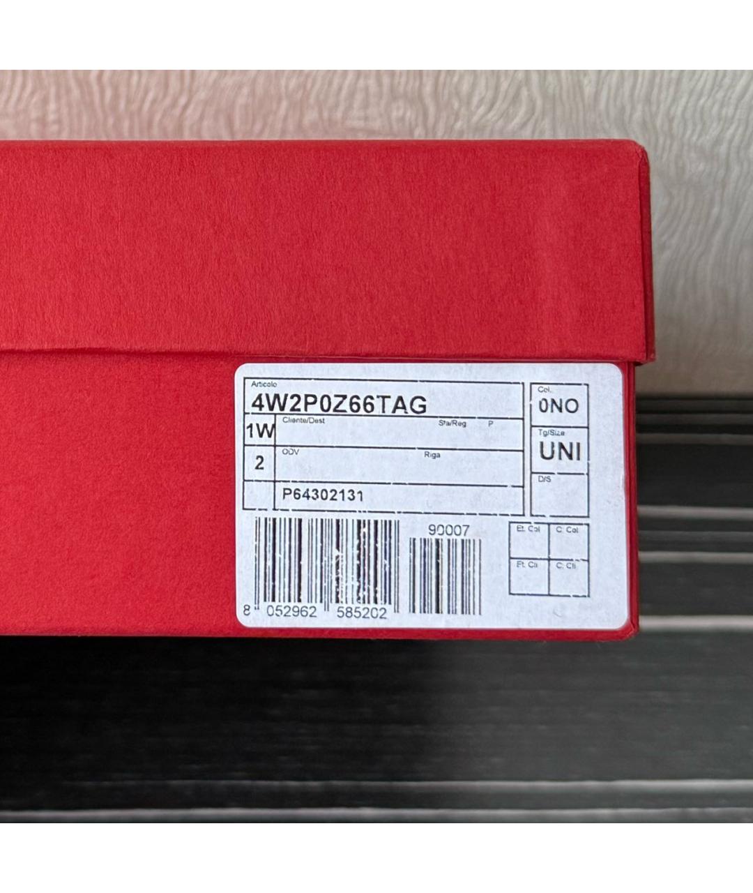 VALENTINO Черная кожаная сумка с короткими ручками, фото 7