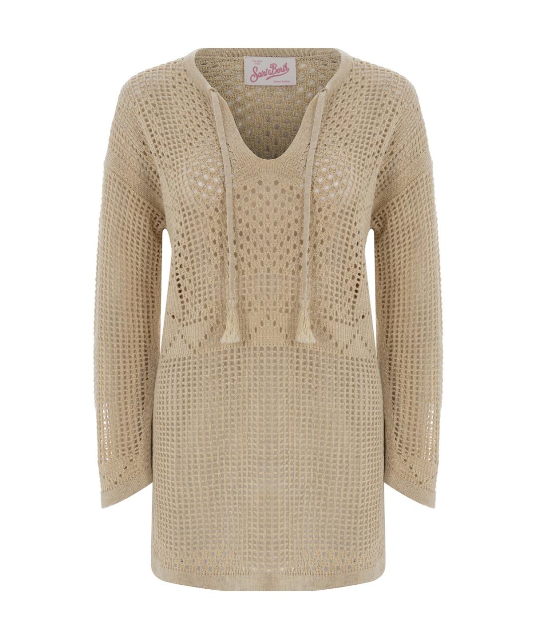 St. Barth Бежевая хлопковая туника, фото 1
