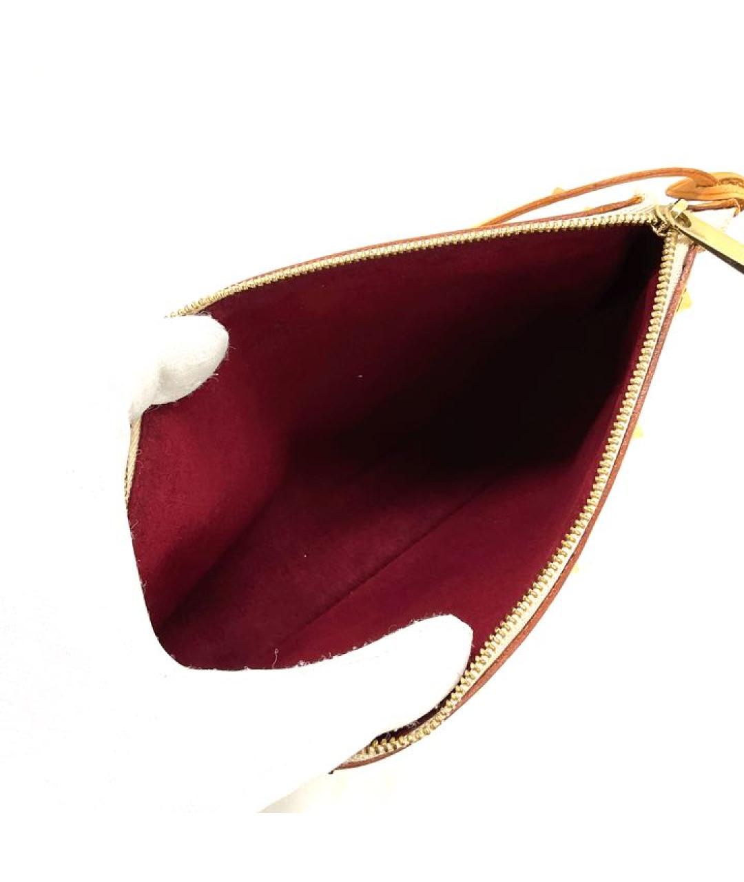 LOUIS VUITTON Белая сумка с короткими ручками, фото 7