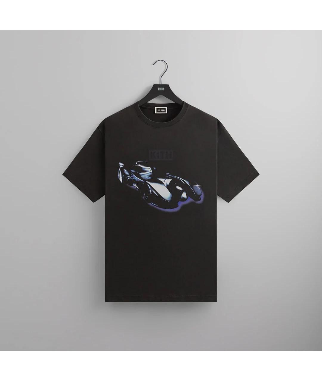 KITH Черная хлопковая футболка, фото 3