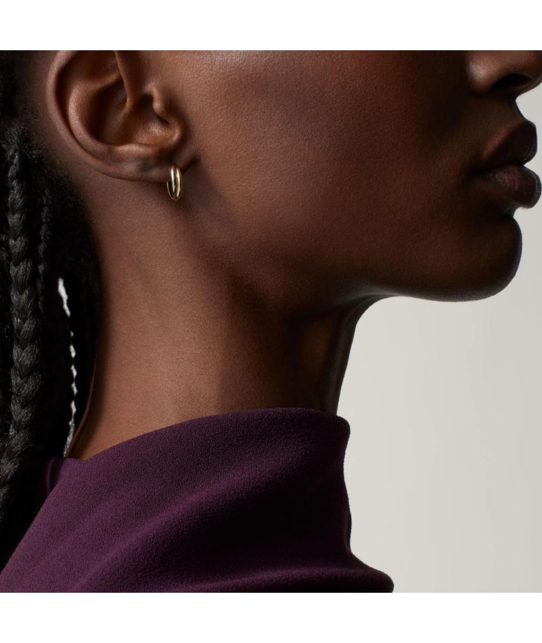 CARTIER Золотые серьги из желтого золота, фото 2