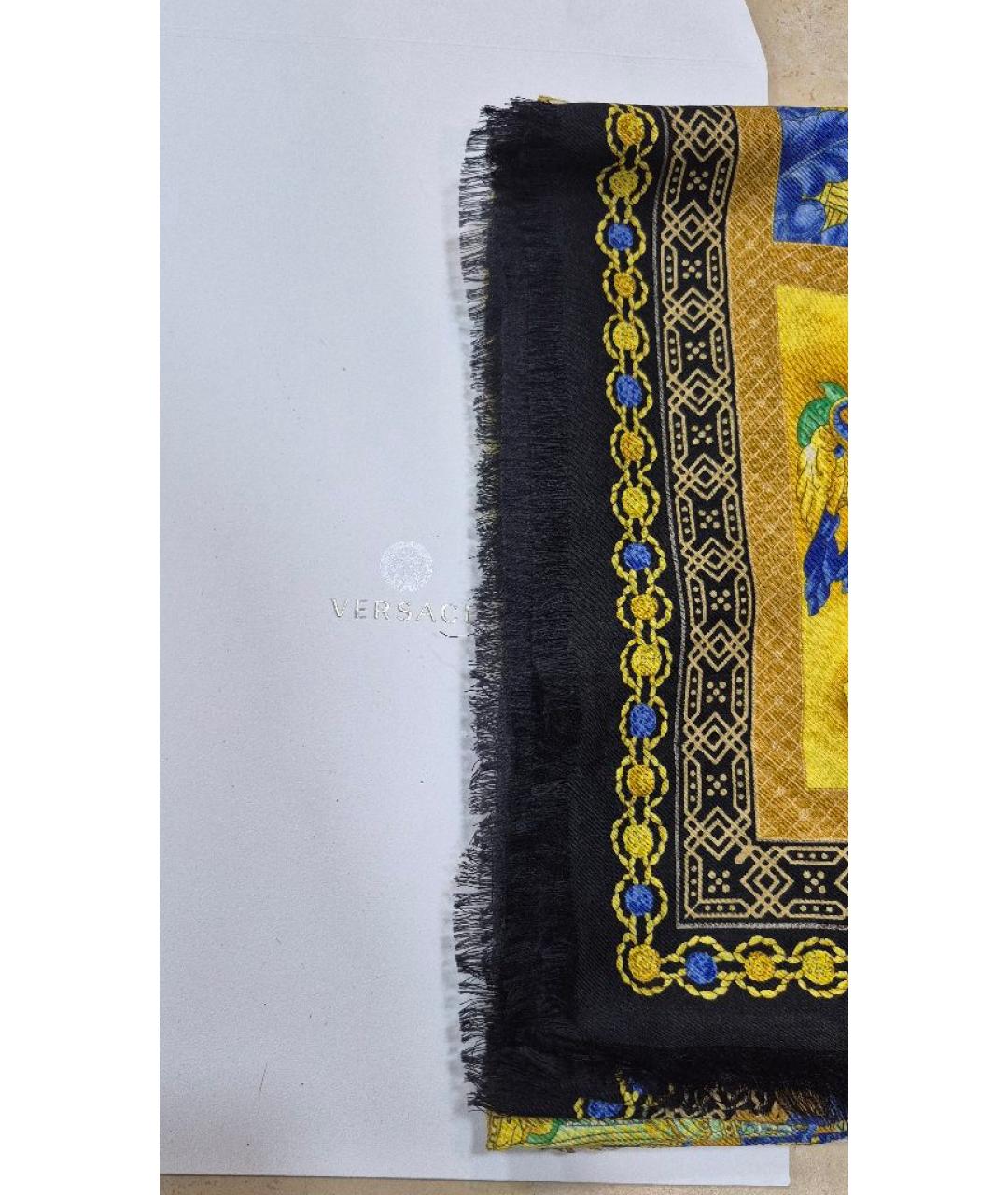 VERSACE Мульти кашемировый платок, фото 4