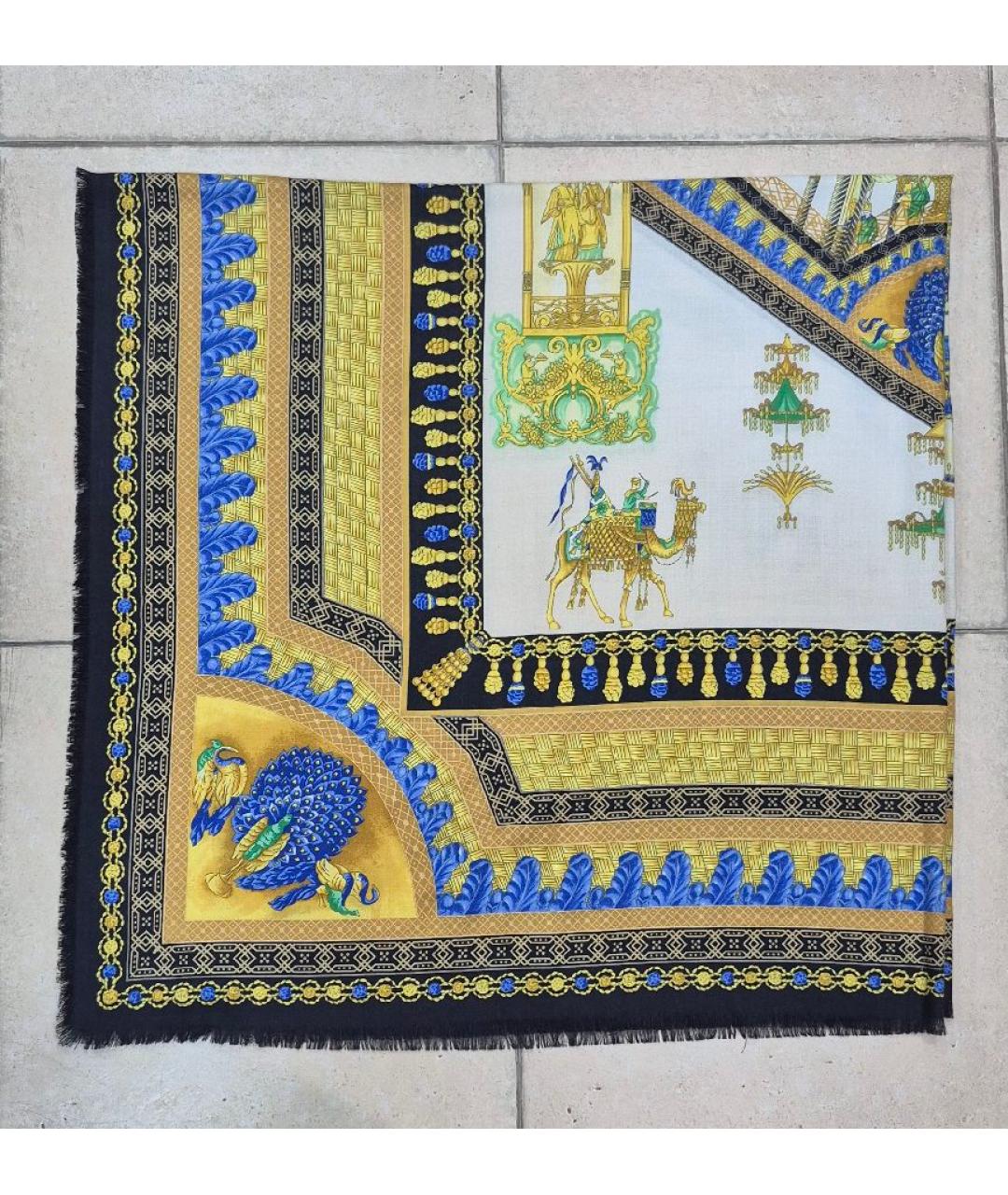 VERSACE Мульти кашемировый платок, фото 2