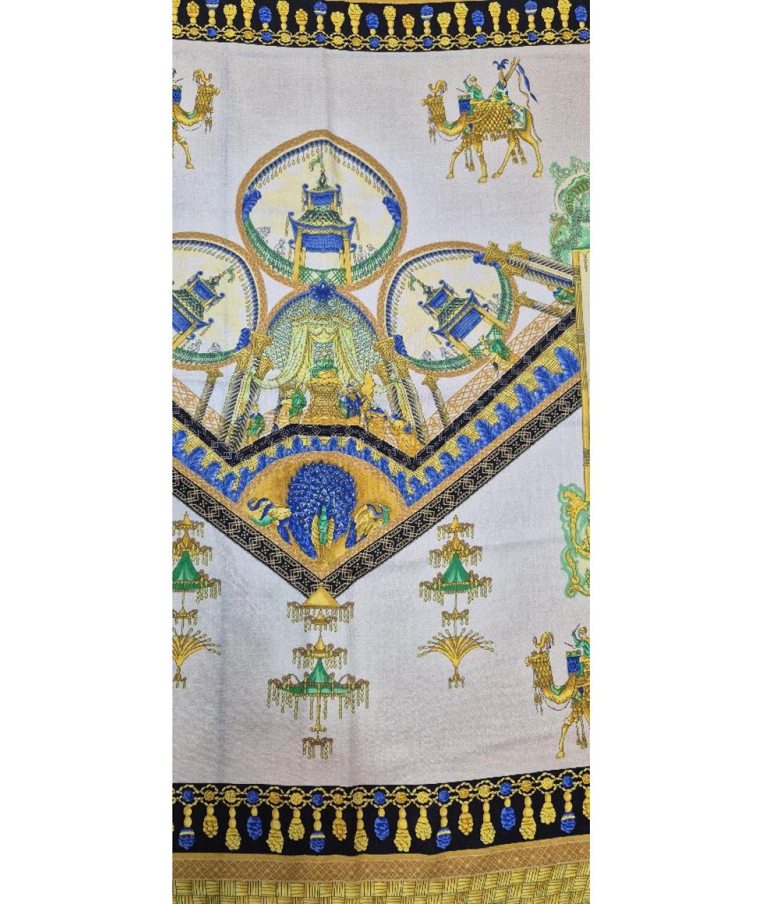 VERSACE Мульти кашемировый платок, фото 7