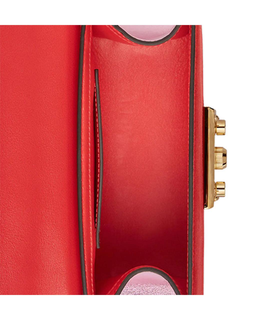 GUCCI Красная кожаная сумка через плечо, фото 9