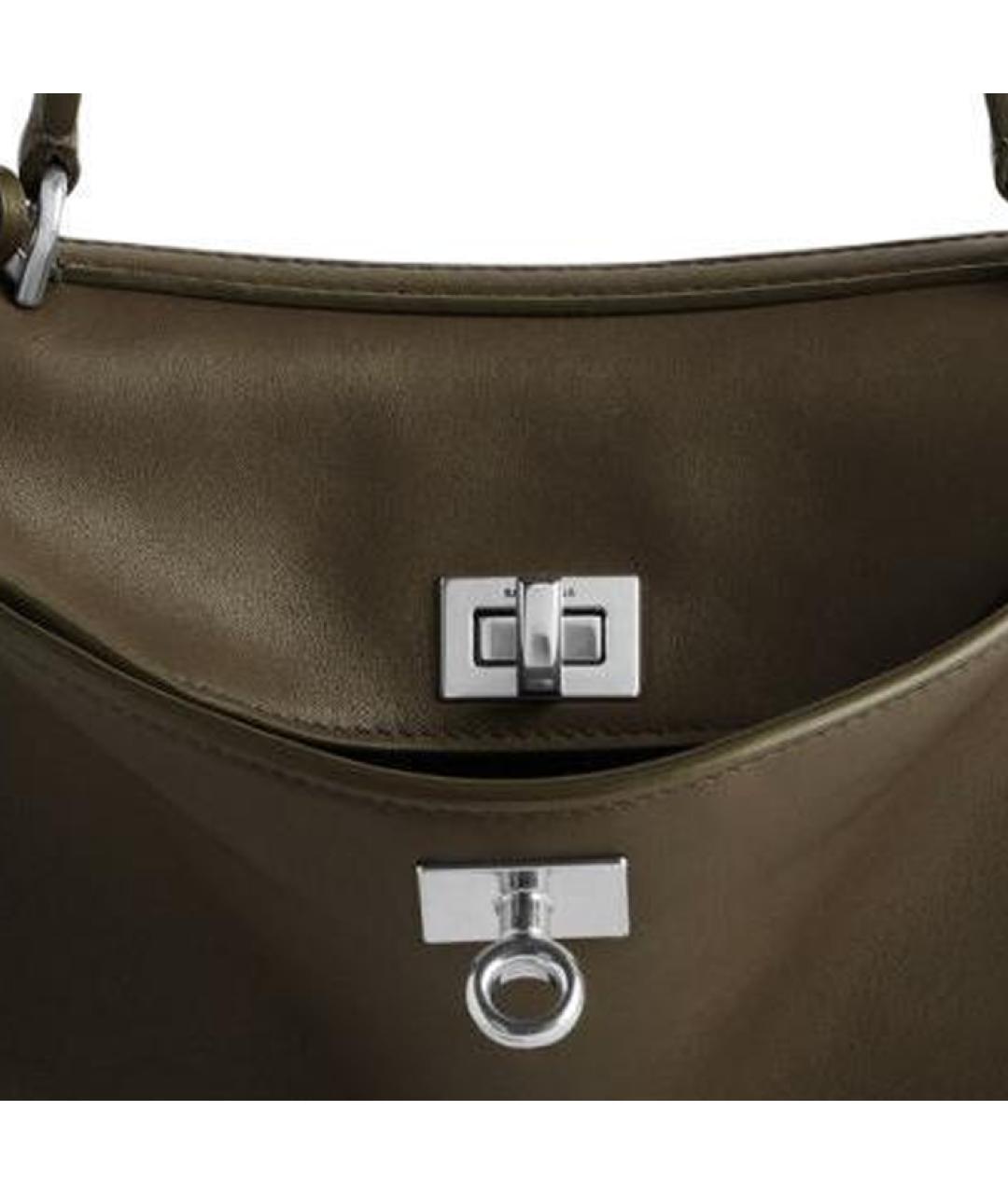 BALENCIAGA Кожаная сумка через плечо, фото 6