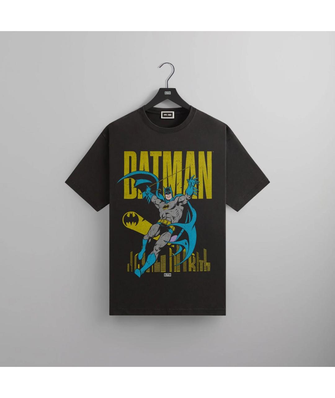 KITH Черная хлопковая футболка, фото 3