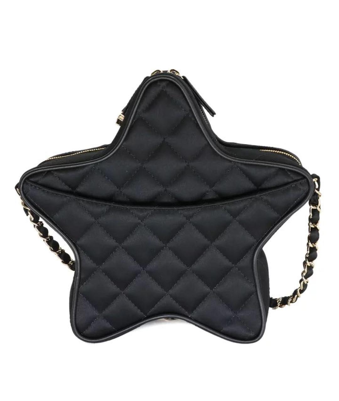 CHANEL Черная кожаная сумка через плечо, фото 2