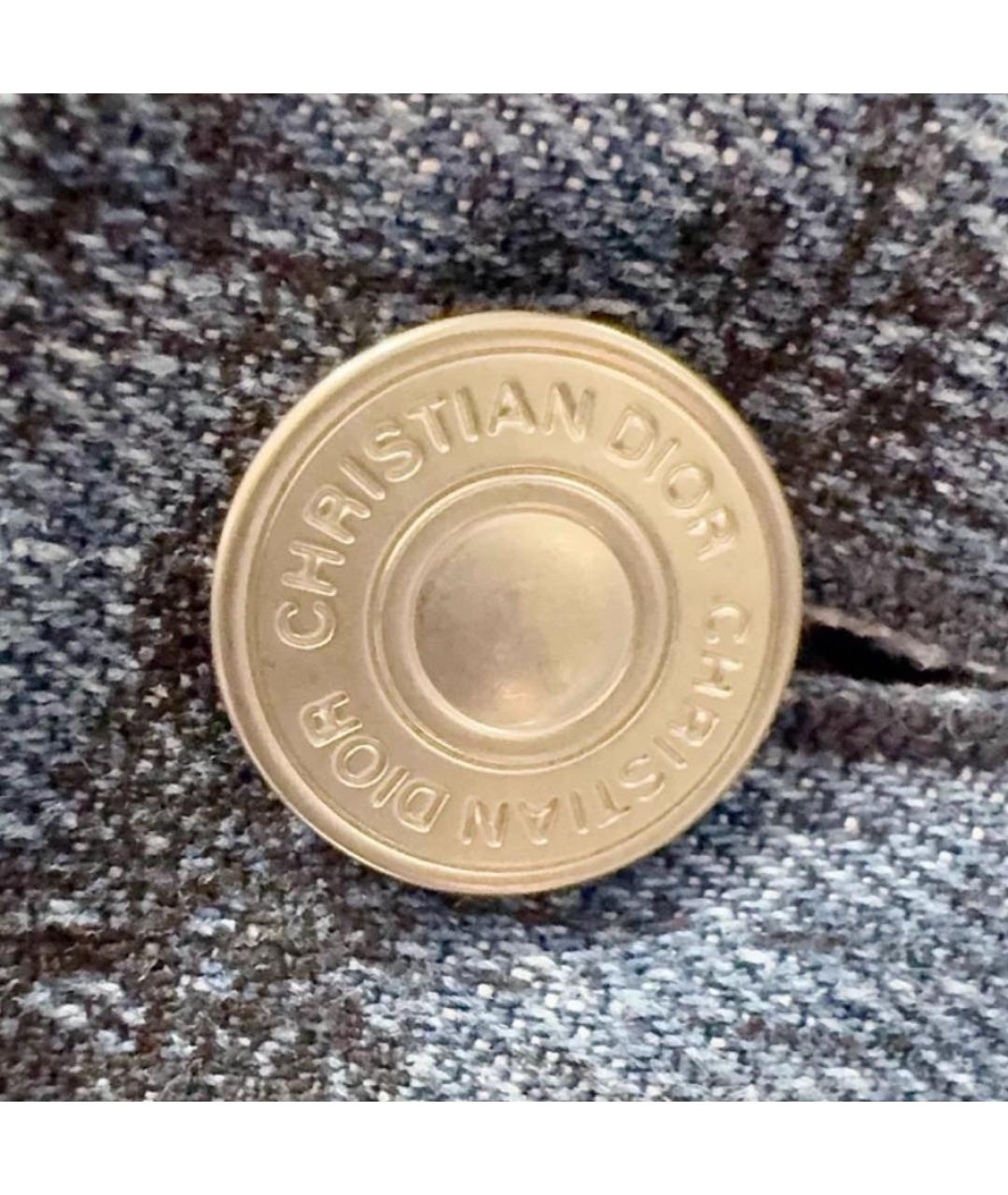 CHRISTIAN DIOR Синяя деним куртка, фото 5