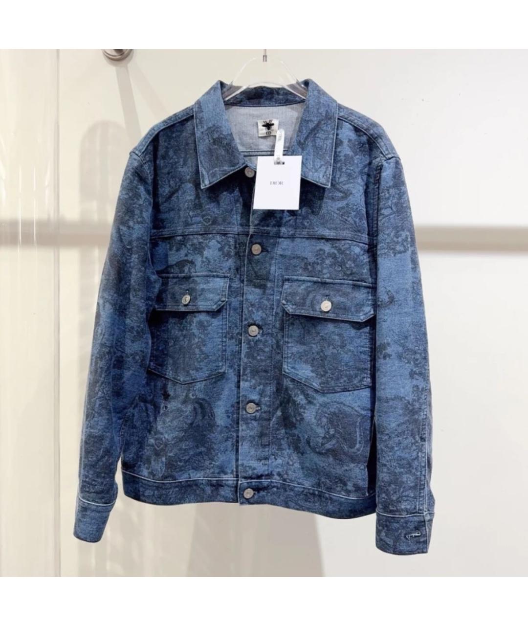 CHRISTIAN DIOR Синяя деним куртка, фото 3