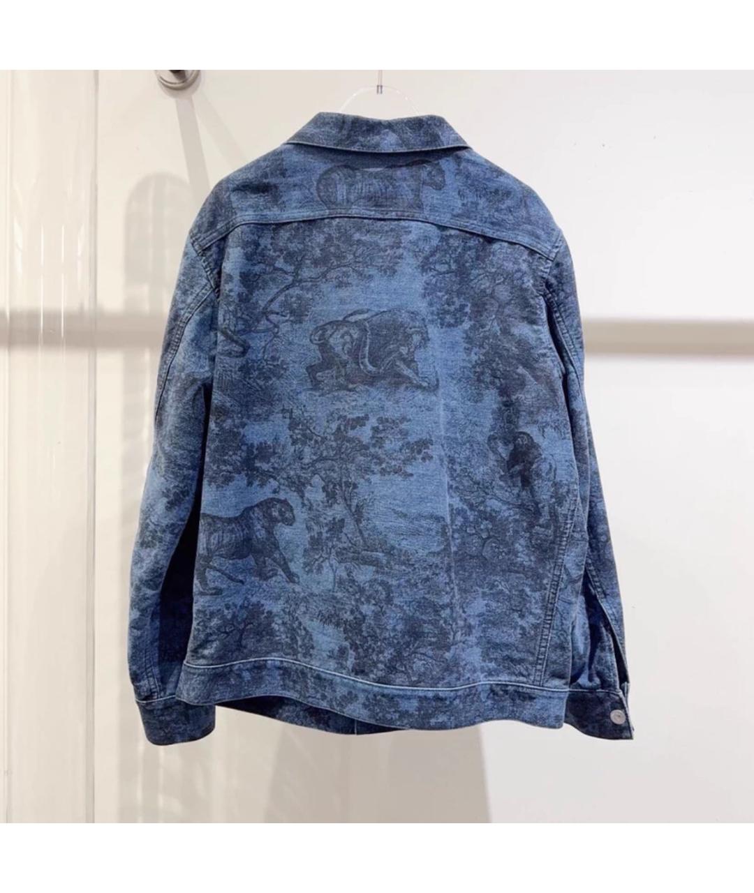 CHRISTIAN DIOR Синяя деним куртка, фото 4