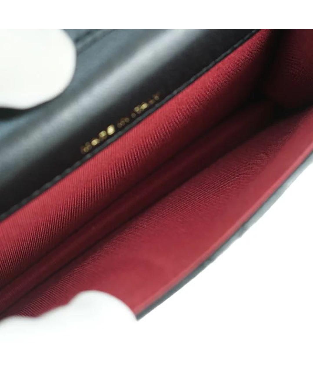 CHANEL Черная кожаная сумка через плечо, фото 8